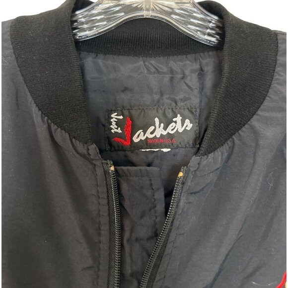 Men’s TRW Airlines Pilot Jacket Flight 18 Black Size XXL Sku 2648 - Picture 8 of 16